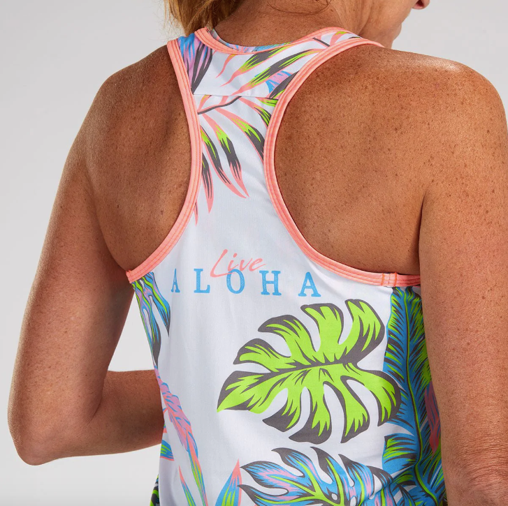 Polera Running Zoot Live Aloha (Mujer)