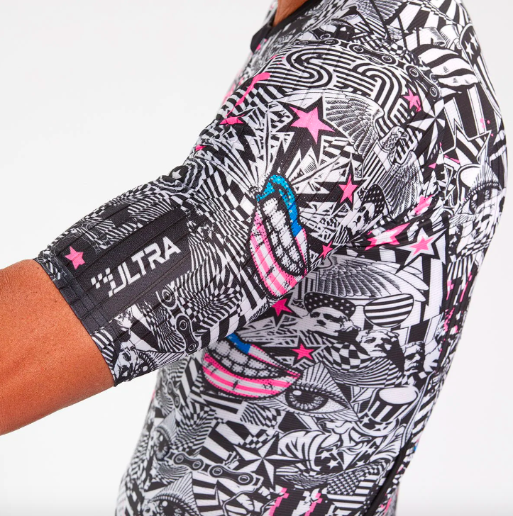 Mens Ultra Tri P1 Racesuit de Competencia Zoot American Rebel Hombre