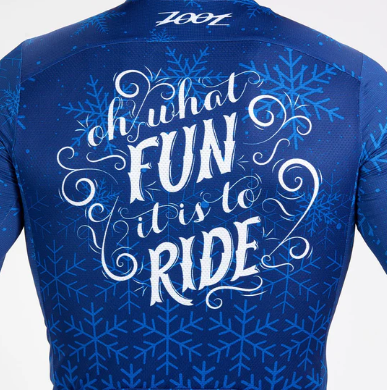 Tricota de Ciclismo Zoot Snowflake (Hombre)