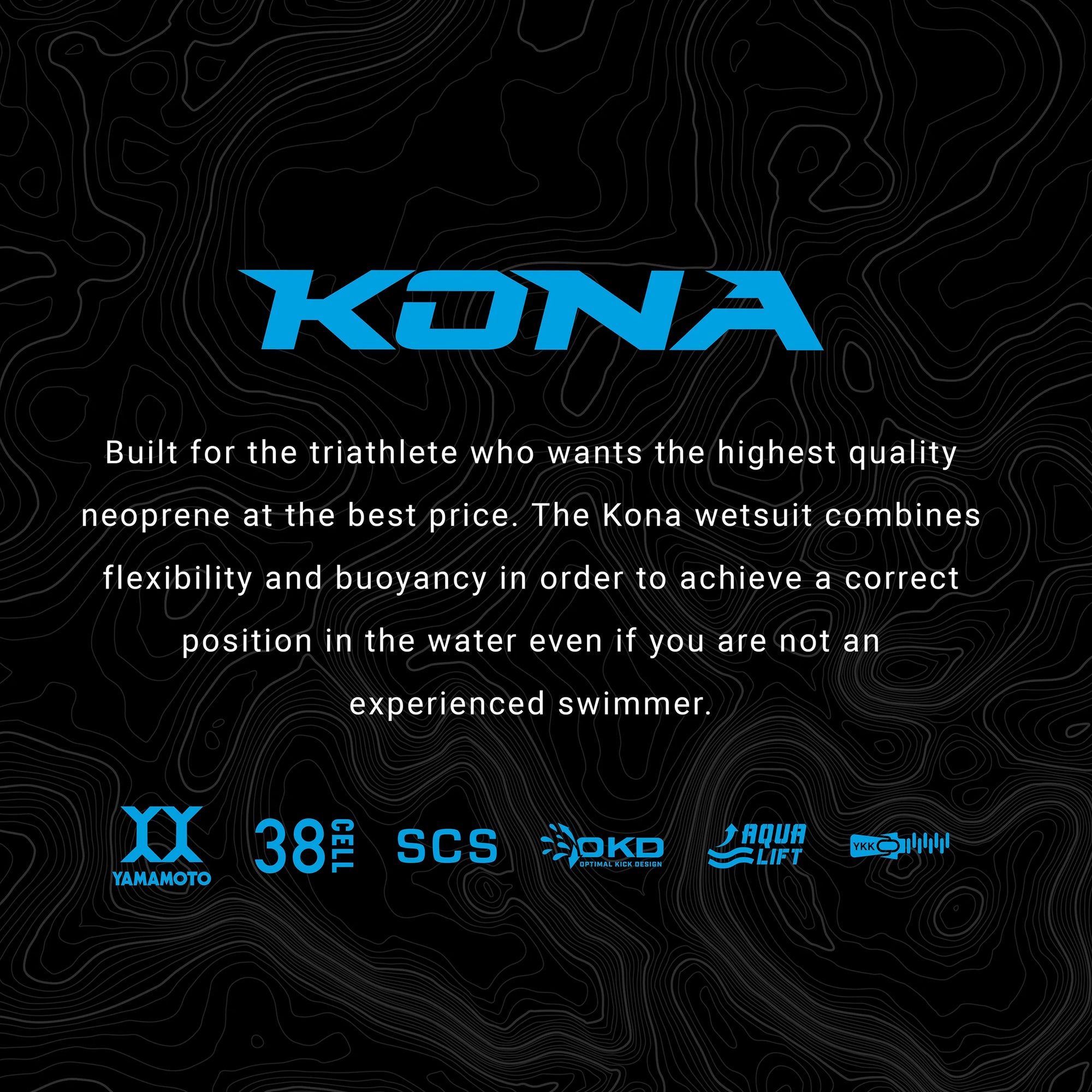 ZOOT KONA WETSUIT OCEAN BLUE (hombre)