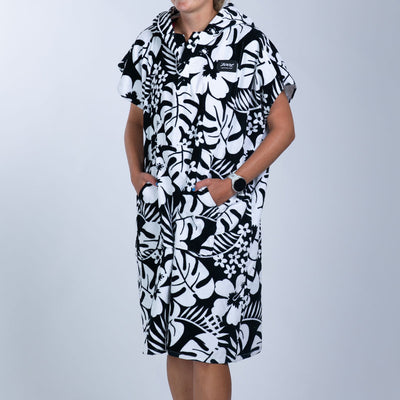 Zoot Sports SWIM ACCESSORIES Transition Poncho - Hibiscus
