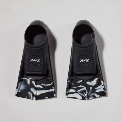 Zoot Sports SWIM ACCESSORIES ULTRA SWIM FINS - BLACK/WHITE