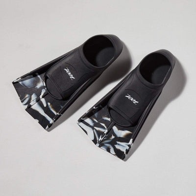 Zoot Sports SWIM ACCESSORIES ULTRA SWIM FINS - BLACK/WHITE
