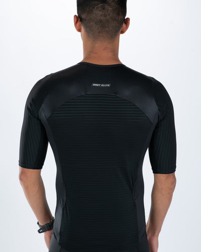 Zoot Sports TRI AERO JERSEYS Men's Elite P1 Tri Aero Jersey - Jet Black