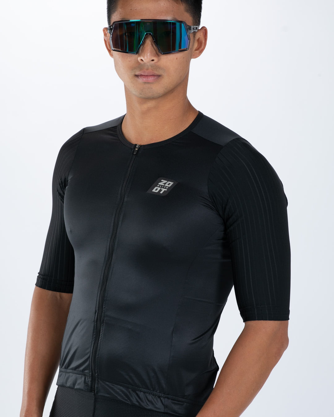 Zoot Sports TRI AERO JERSEYS Men's Elite P1 Tri Aero Jersey - Jet Black