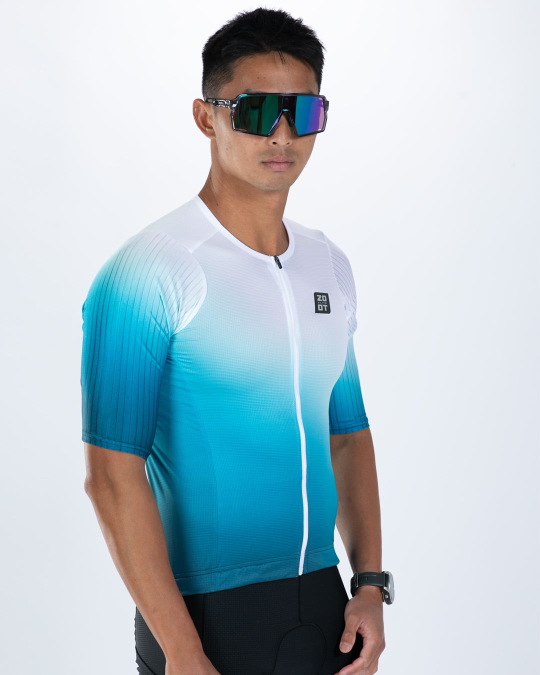 Zoot Sports TRI AERO JERSEYS Men's Elite P1 Tri Aero Jersey - Sonic Wave