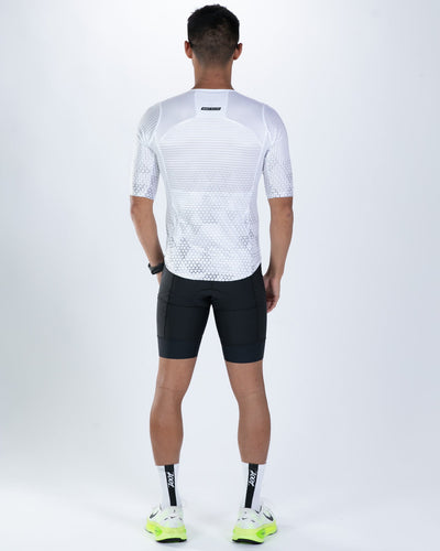 Zoot Sports TRI AERO JERSEYS Men's Elite P1 Tri Aero Jersey  - Sonic White