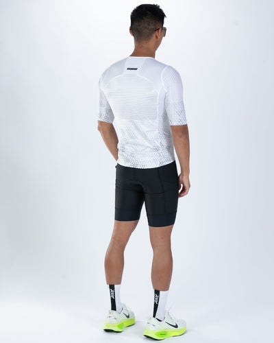Zoot Sports TRI AERO JERSEYS Men's Elite P1 Tri Aero Jersey  - Sonic White