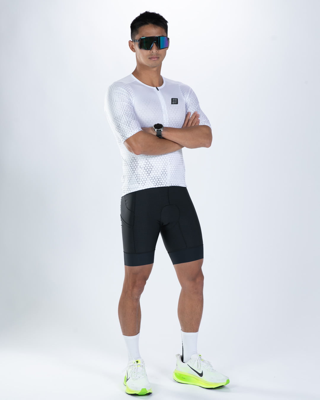 Zoot Sports TRI AERO JERSEYS Men's Elite P1 Tri Aero Jersey  - Sonic White
