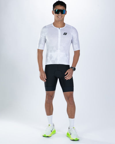 Zoot Sports TRI AERO JERSEYS Men's Elite P1 Tri Aero Jersey  - Sonic White