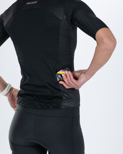 Zoot Sports TRI AERO JERSEYS Women's Elite P1 Tri Aero Jersey - Jet Black