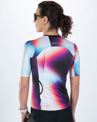Zoot Sports TRI AERO JERSEYS Women's Elite P1 Tri Aero Jersey - Sonic Shift