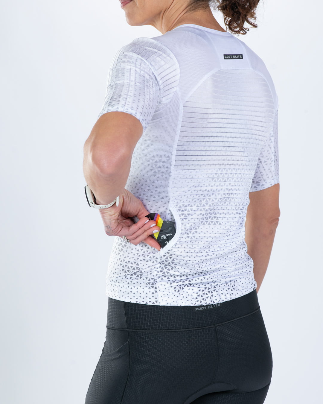 Zoot Sports TRI AERO JERSEYS Women's Elite P1 Tri Aero Jersey - Sonic White