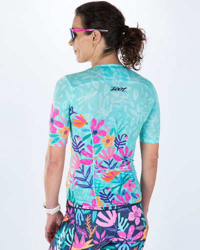 Zoot Sports TRI AERO JERSEYS Women's Ltd Tri Aero Jersey - Florescence