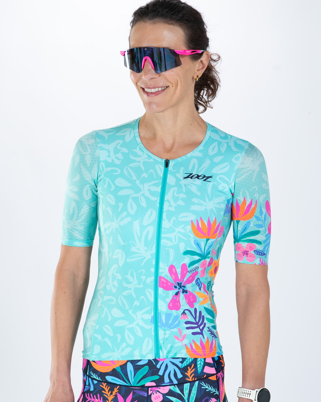 Zoot Sports TRI AERO JERSEYS Women's Ltd Tri Aero Jersey - Florescence
