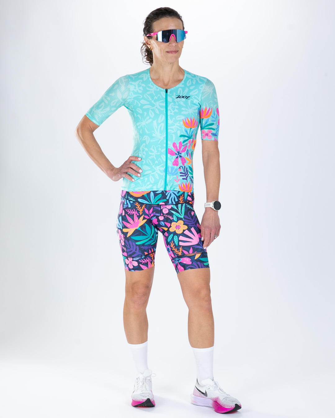 Zoot Sports TRI AERO JERSEYS Women's Ltd Tri Aero Jersey - Florescence