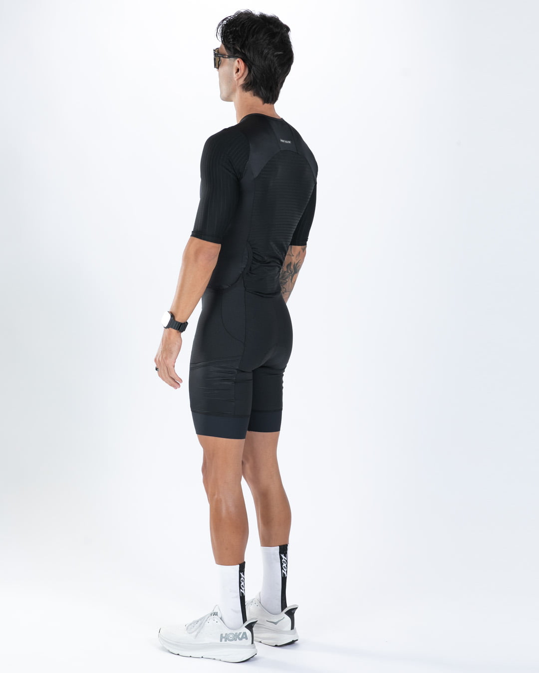 Zoot Sports TRI AERO RACESUITS Men's Elite P1 Tri Aero Fz Racesuit - Jet Black