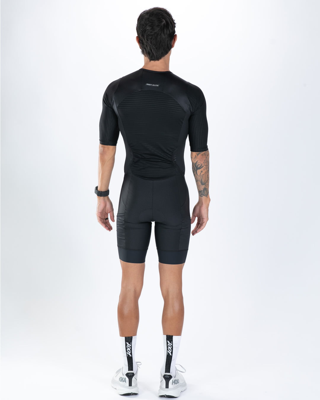 Zoot Sports TRI AERO RACESUITS Men's Elite P1 Tri Aero Fz Racesuit - Jet Black