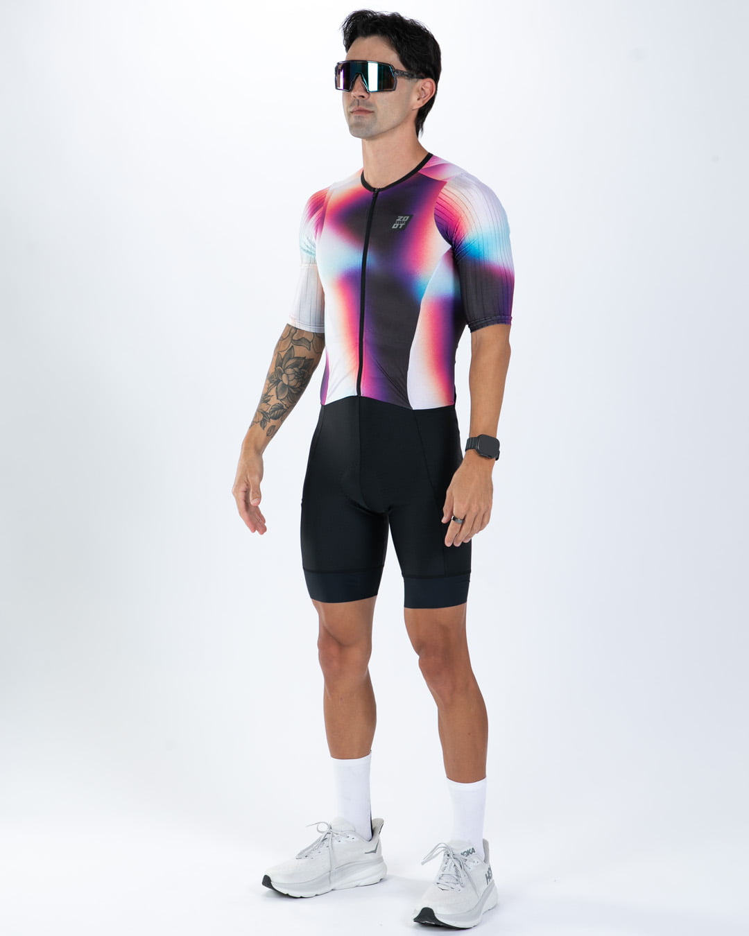 Zoot Sports TRI AERO RACESUITS Men's Elite P1 Tri Aero Fz Racesuit - Sonic Shift