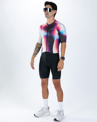 Zoot Sports TRI AERO RACESUITS Men's Elite P1 Tri Aero Fz Racesuit - Sonic Shift