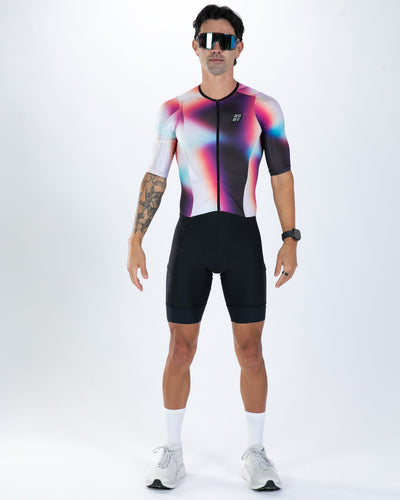 Zoot Sports TRI AERO RACESUITS Men's Elite P1 Tri Aero Fz Racesuit - Sonic Shift