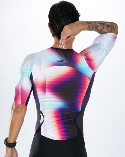 Zoot Sports TRI AERO RACESUITS Men's Elite P1 Tri Aero Fz Racesuit - Sonic Shift