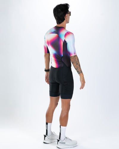 Zoot Sports TRI AERO RACESUITS Men's Elite P1 Tri Aero Fz Racesuit - Sonic Shift