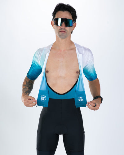 Zoot Sports TRI AERO RACESUITS Men's Elite P1 Tri Aero Fz Racesuit - Sonic Wave