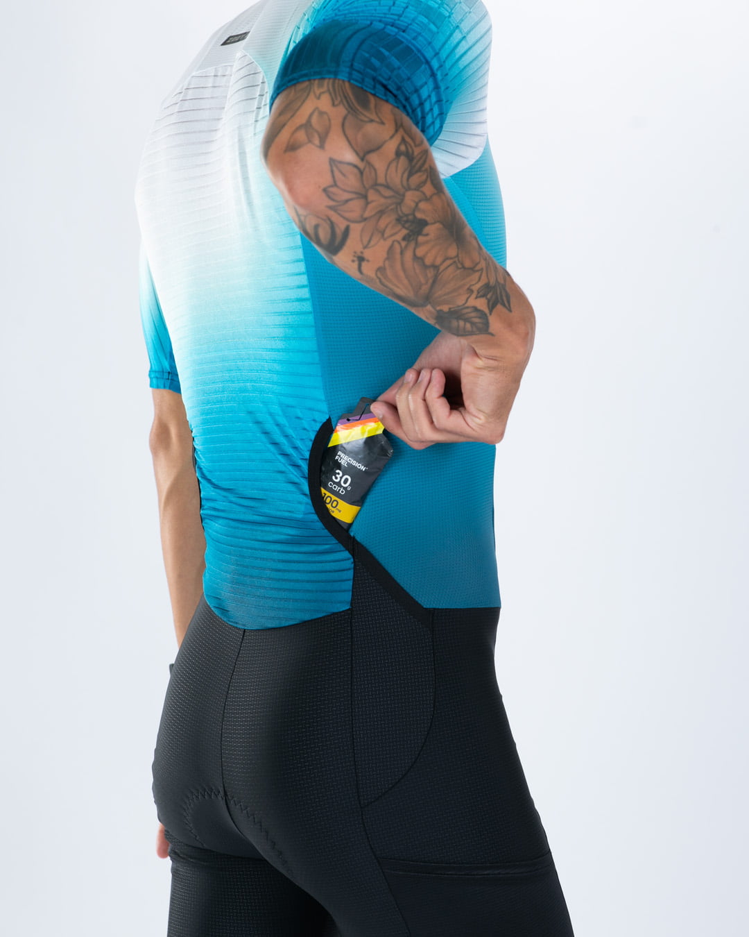Zoot Sports TRI AERO RACESUITS Men's Elite P1 Tri Aero Fz Racesuit - Sonic Wave