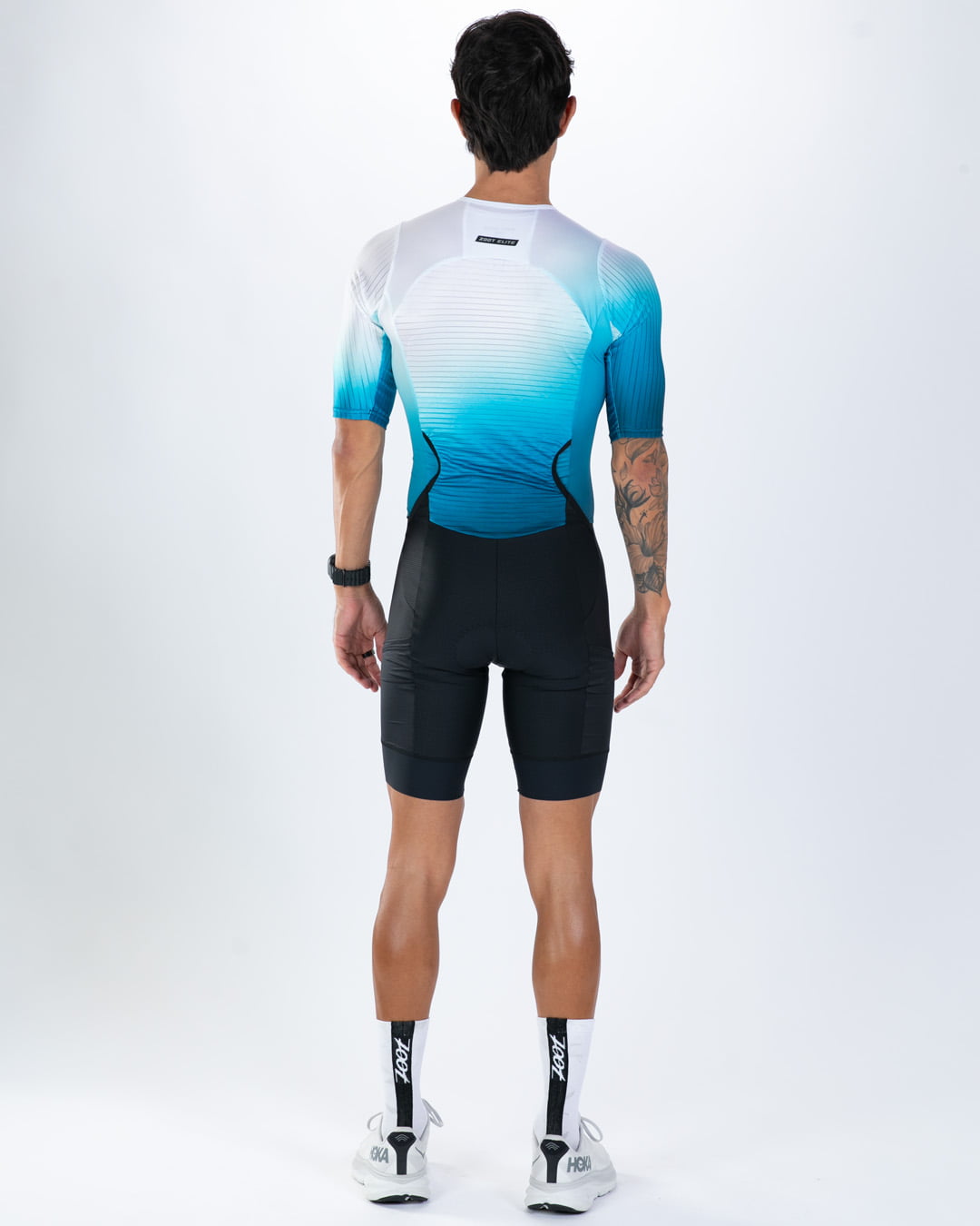 Zoot Sports TRI AERO RACESUITS Men's Elite P1 Tri Aero Fz Racesuit - Sonic Wave