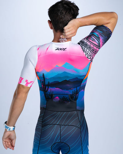 Zoot Sports TRI AERO RACESUITS Men's Ltd Tri Aero Fz Racesuit - Elements