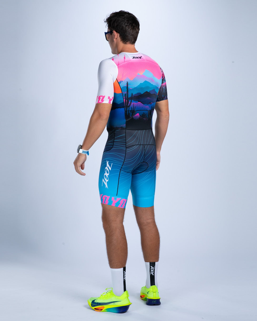 Zoot Sports TRI AERO RACESUITS Men's Ltd Tri Aero Fz Racesuit - Elements