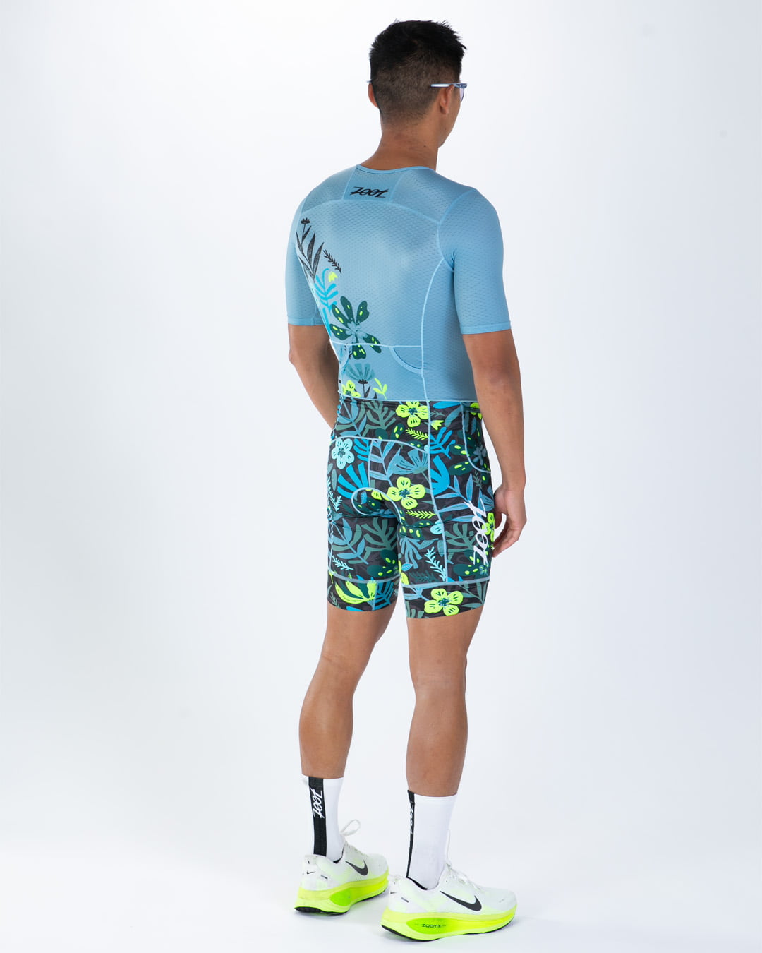 Zoot Sports TRI AERO RACESUITS Men's Ltd Tri Aero Fz Racesuit - Florescence