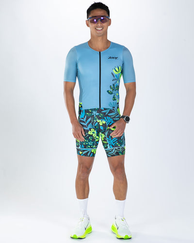 Zoot Sports TRI AERO RACESUITS Men's Ltd Tri Aero Fz Racesuit - Florescence