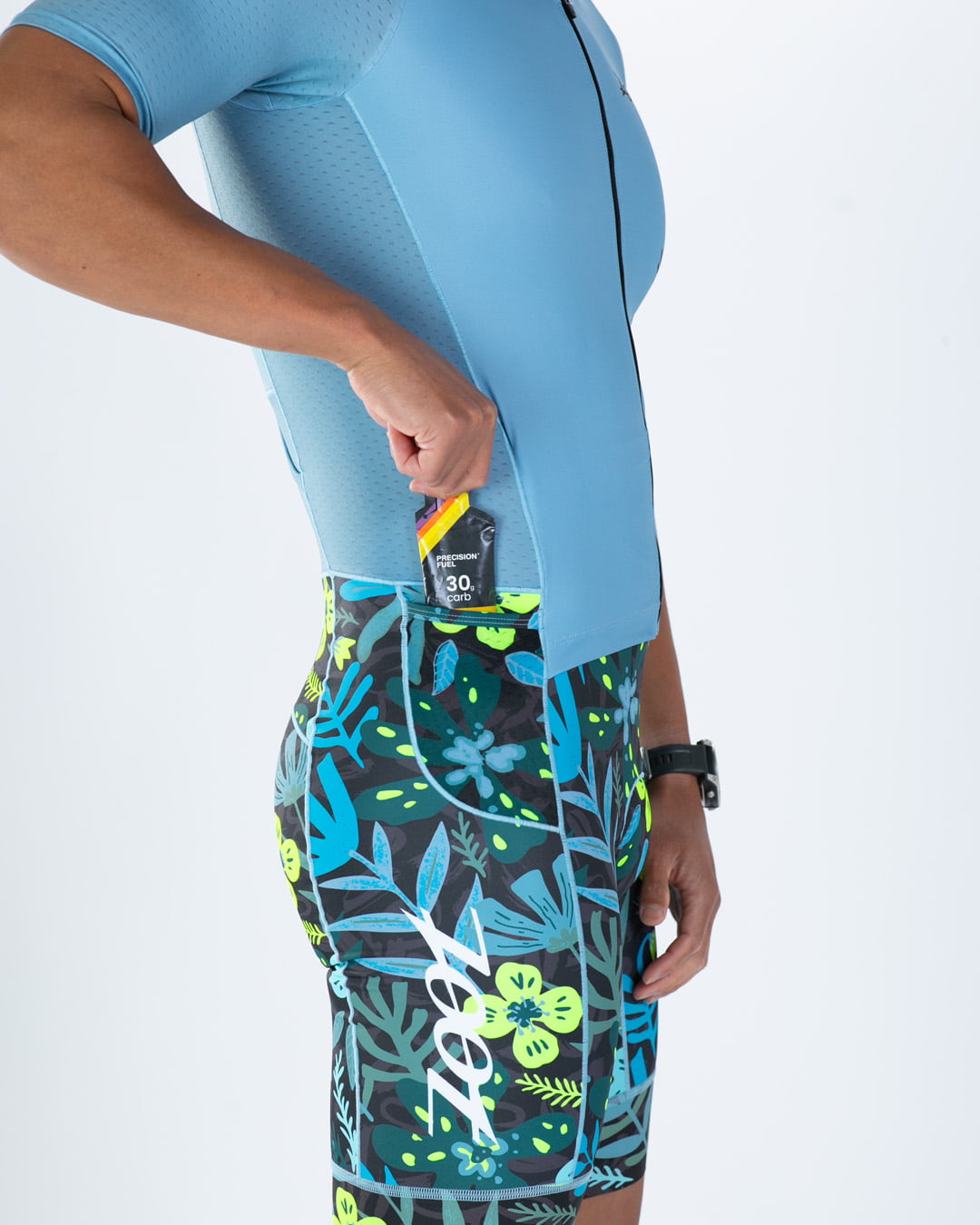 Zoot Sports TRI AERO RACESUITS Men's Ltd Tri Aero Fz Racesuit - Florescence