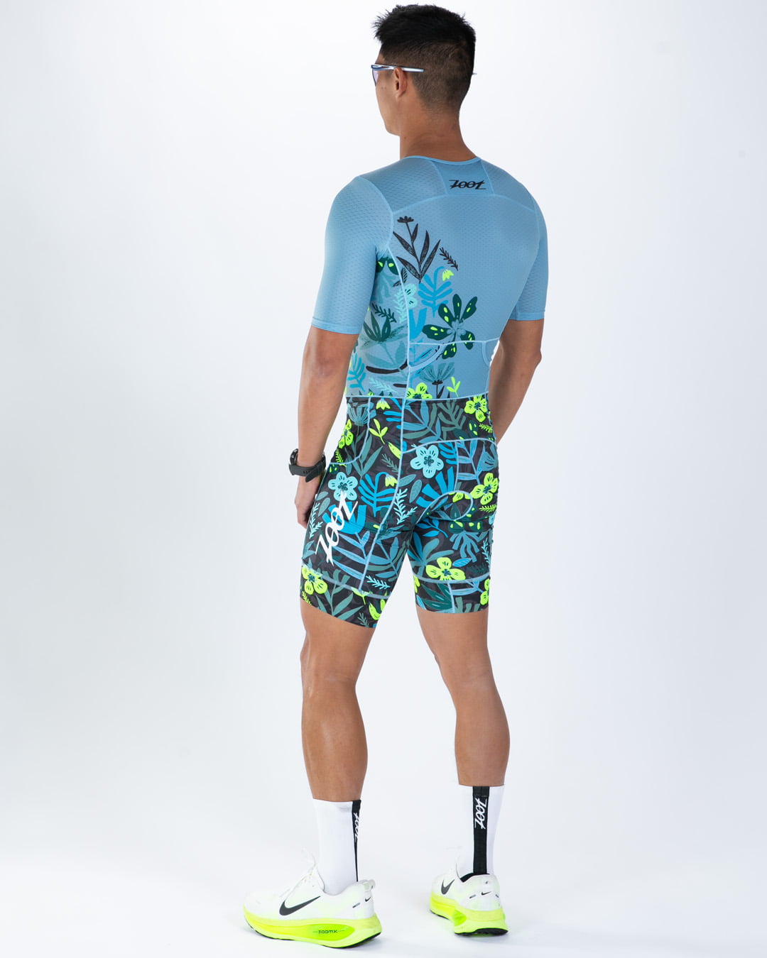 Zoot Sports TRI AERO RACESUITS Men's Ltd Tri Aero Fz Racesuit - Florescence
