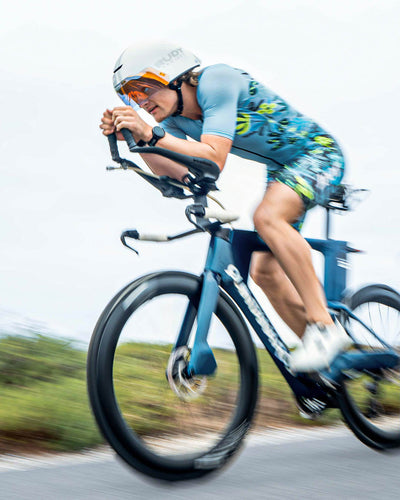 Zoot Sports TRI AERO RACESUITS Men's Ltd Tri Aero Fz Racesuit - Florescence