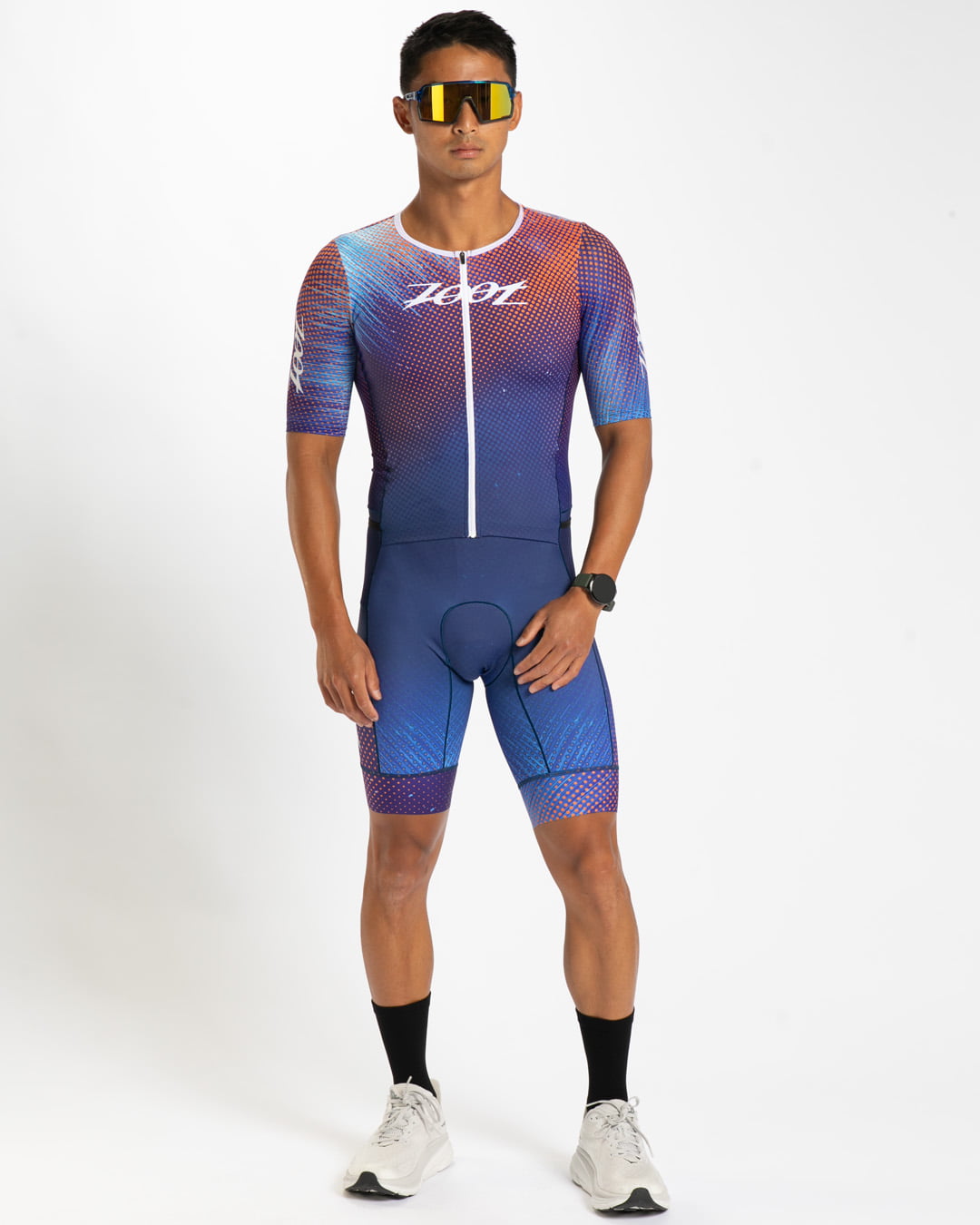 Zoot Sports TRI AERO RACESUITS Men's Ltd Tri Aero Fz Racesuit - Hayes