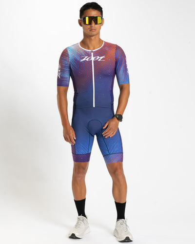 Zoot Sports TRI AERO RACESUITS Men's Ltd Tri Aero Fz Racesuit - Hayes