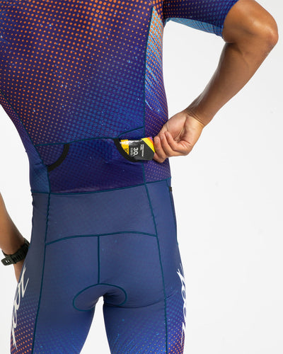 Zoot Sports TRI AERO RACESUITS Men's Ltd Tri Aero Fz Racesuit - Hayes