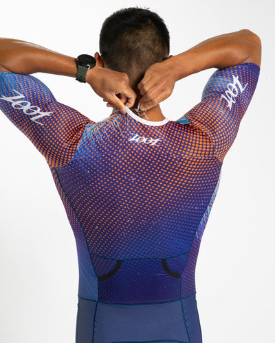 Zoot Sports TRI AERO RACESUITS Men's Ltd Tri Aero Fz Racesuit - Hayes