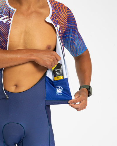 Zoot Sports TRI AERO RACESUITS Men's Ltd Tri Aero Fz Racesuit - Hayes