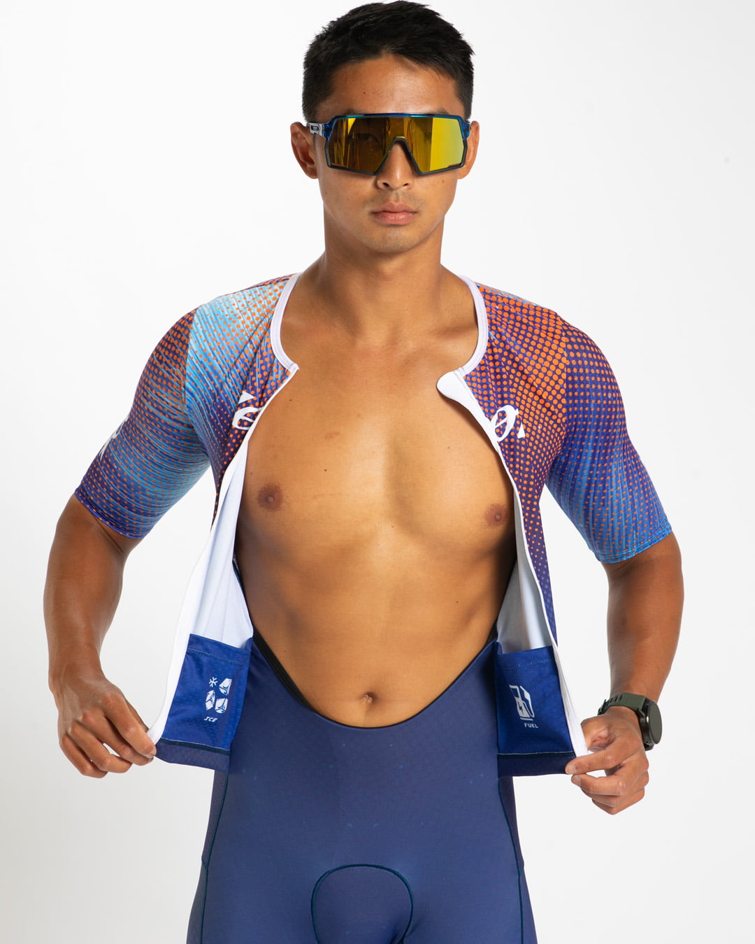 Zoot Sports TRI AERO RACESUITS Men's Ltd Tri Aero Fz Racesuit - Hayes