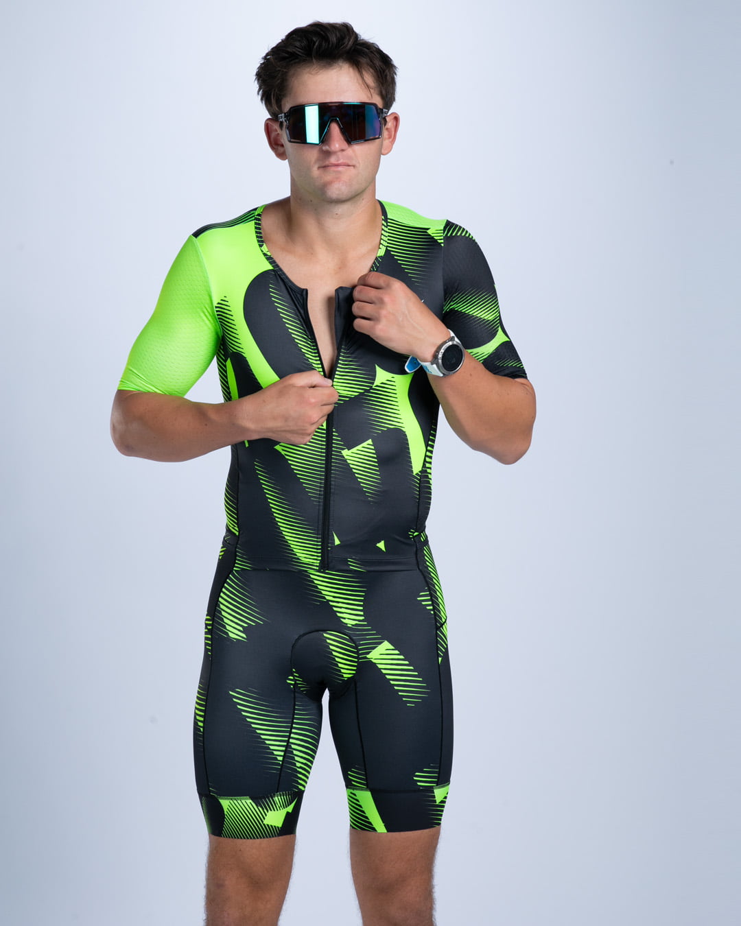 Zoot Sports TRI AERO RACESUITS Men's Ltd Tri Aero Fz Racesuit - Icon