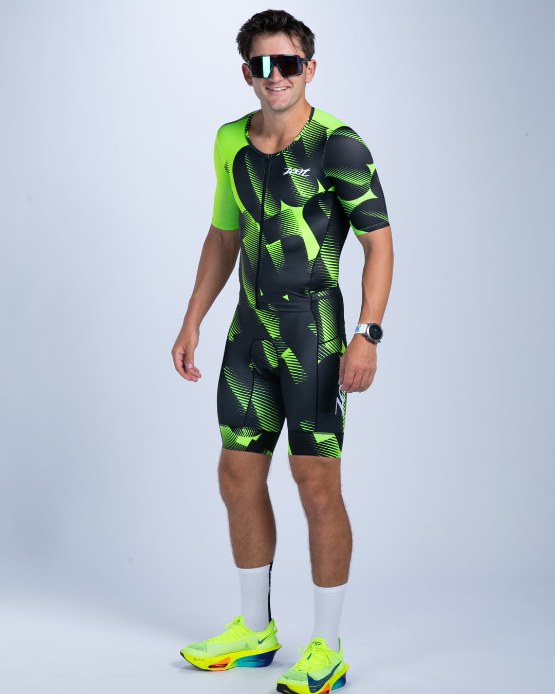 Zoot Sports TRI AERO RACESUITS Men's Ltd Tri Aero Fz Racesuit - Icon