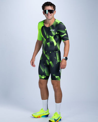 Zoot Sports TRI AERO RACESUITS Men's Ltd Tri Aero Fz Racesuit - Icon
