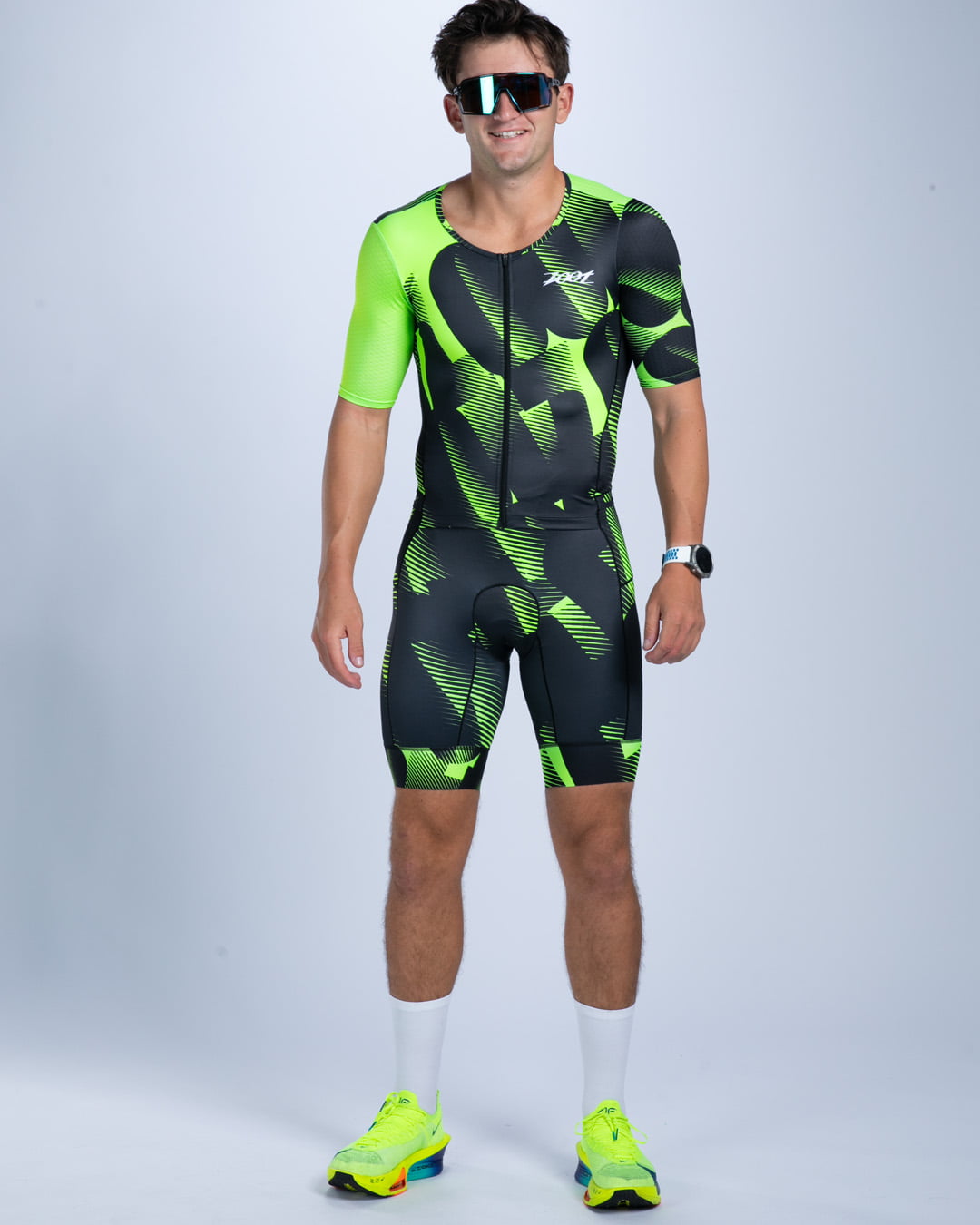 Zoot Sports TRI AERO RACESUITS Men's Ltd Tri Aero Fz Racesuit - Icon