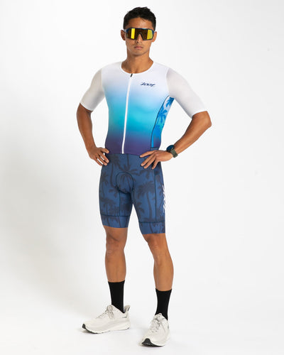 Zoot Sports TRI AERO RACESUITS Men's Ltd Tri Aero Fz Racesuit - Paradise