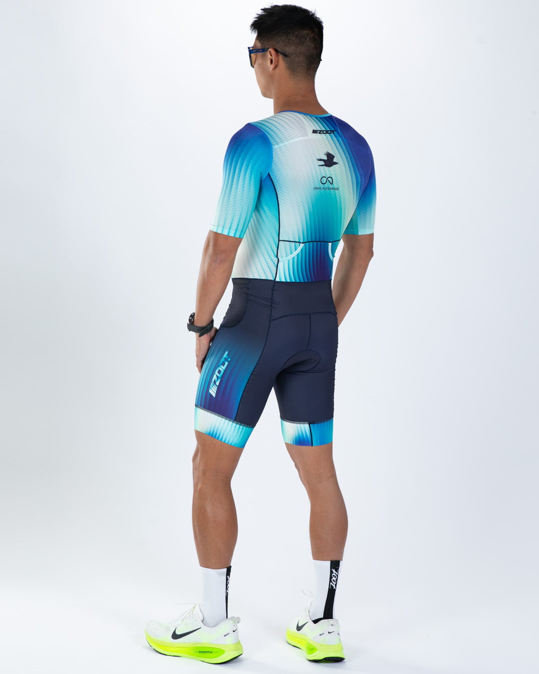 Zoot Sports TRI AERO RACESUITS Men's Ltd Tri Aero Fz Racesuit - Prism