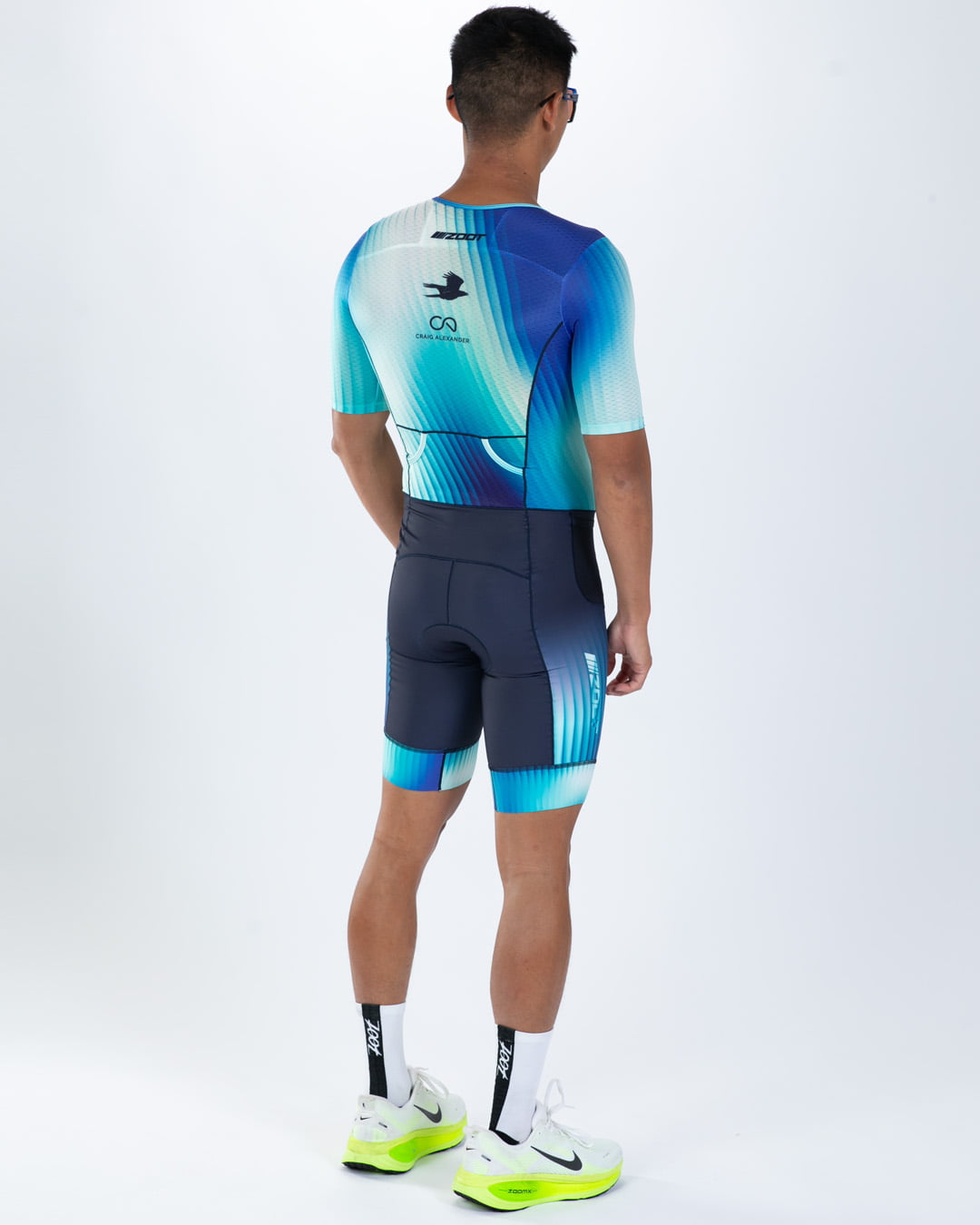 Zoot Sports TRI AERO RACESUITS Men's Ltd Tri Aero Fz Racesuit - Prism